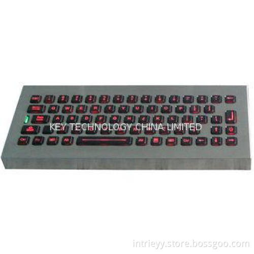 Desktop Illuminated USB Keyboard IP65 Water proof For Medic